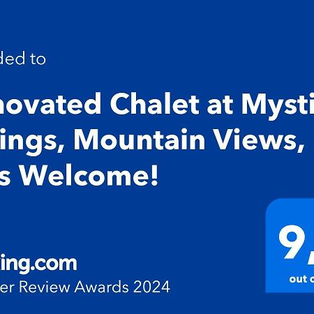 Renovated Chalet At Mystic Springs, Mountain Views, Pets Welcome! 캔모어 외부 사진