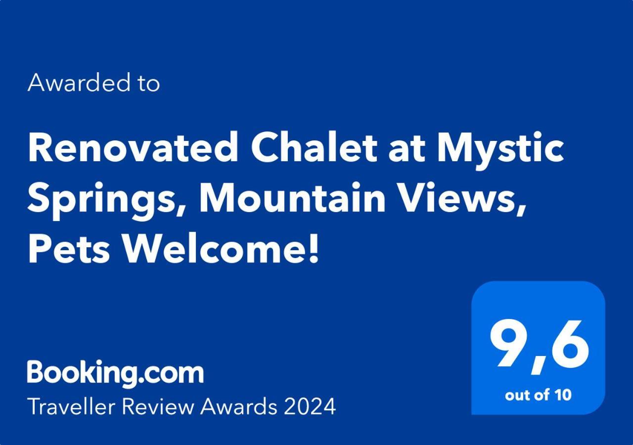 Renovated Chalet At Mystic Springs, Mountain Views, Pets Welcome! 캔모어 외부 사진